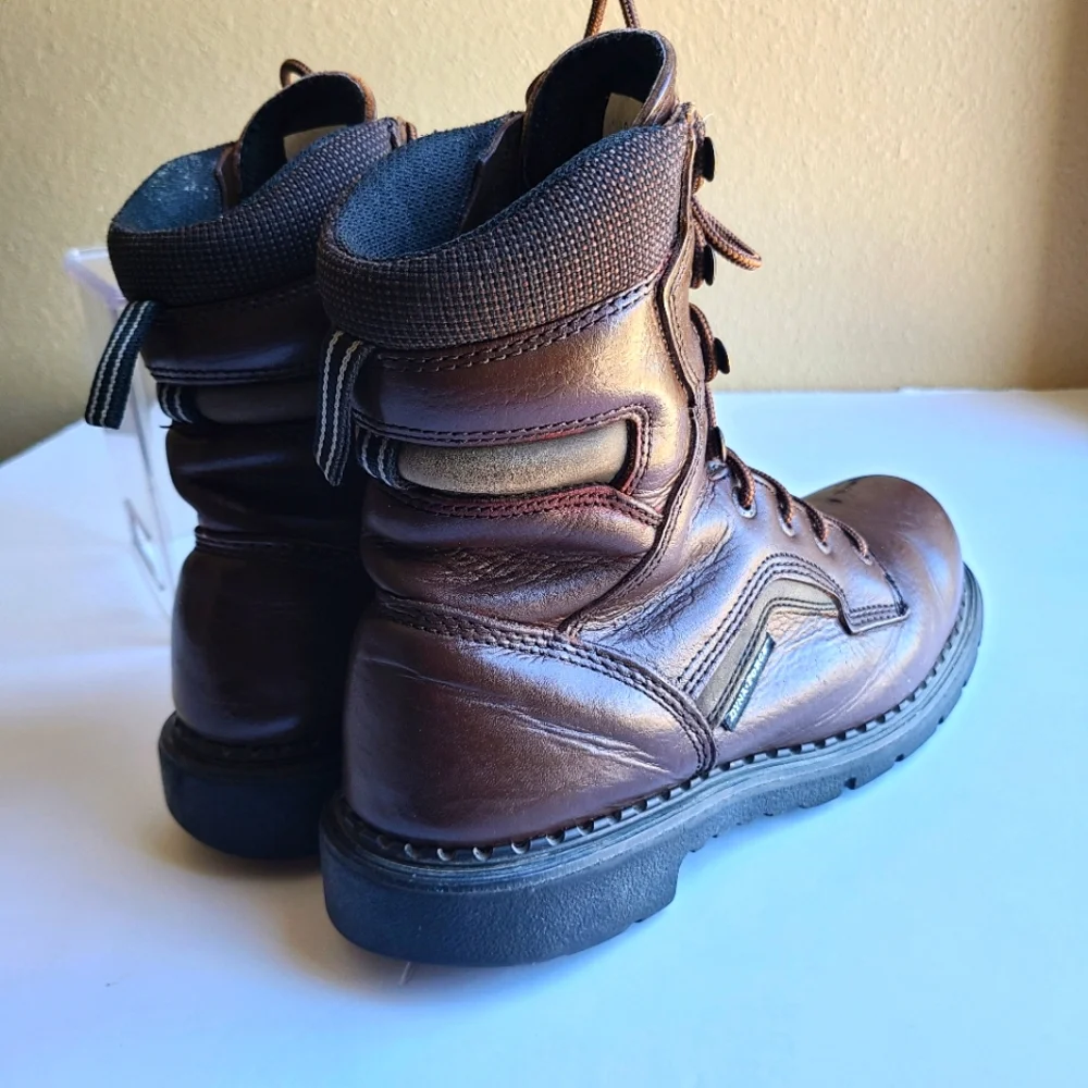 RED WING BOOTS Dyna Force -STEEL TOE INSULATED WORK BOOTS Men size 8.5 - Picture 7 of 12